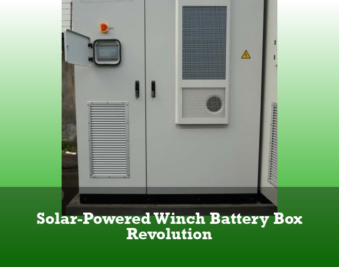 Solar-Powered Winch Battery Box Revolution